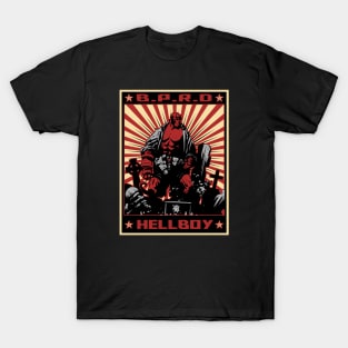 HELLBOY - Propaganda poster T-Shirt